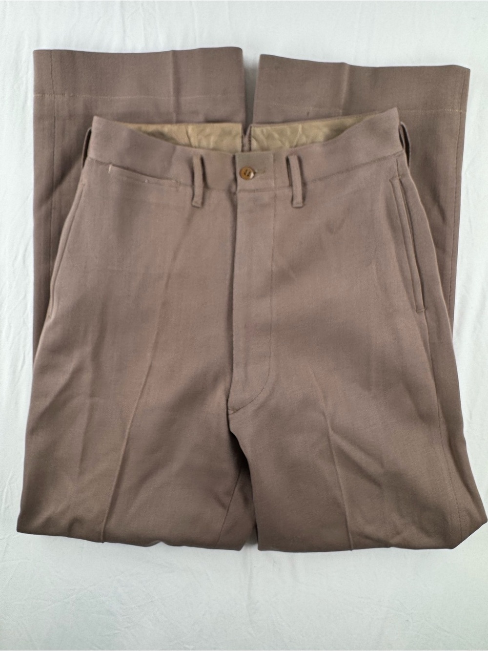 Vintage Regulation World War II U.S. Army Officer "Pinks" dress trousers
